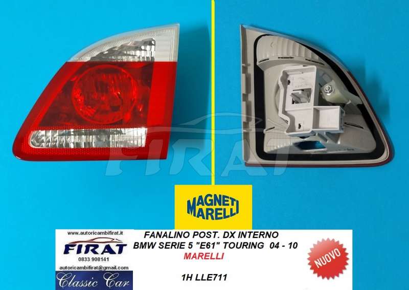 FANALINO BMW SERIE 5 E61 TOURING 04-10 POST.DX INT. (LLE711)